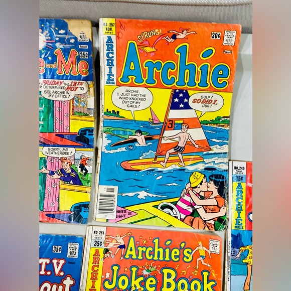 Vintage ARCHIE’S ARCHIE SERIES Collectors Comic Book Lot Of 7 - Picture 7 of 9